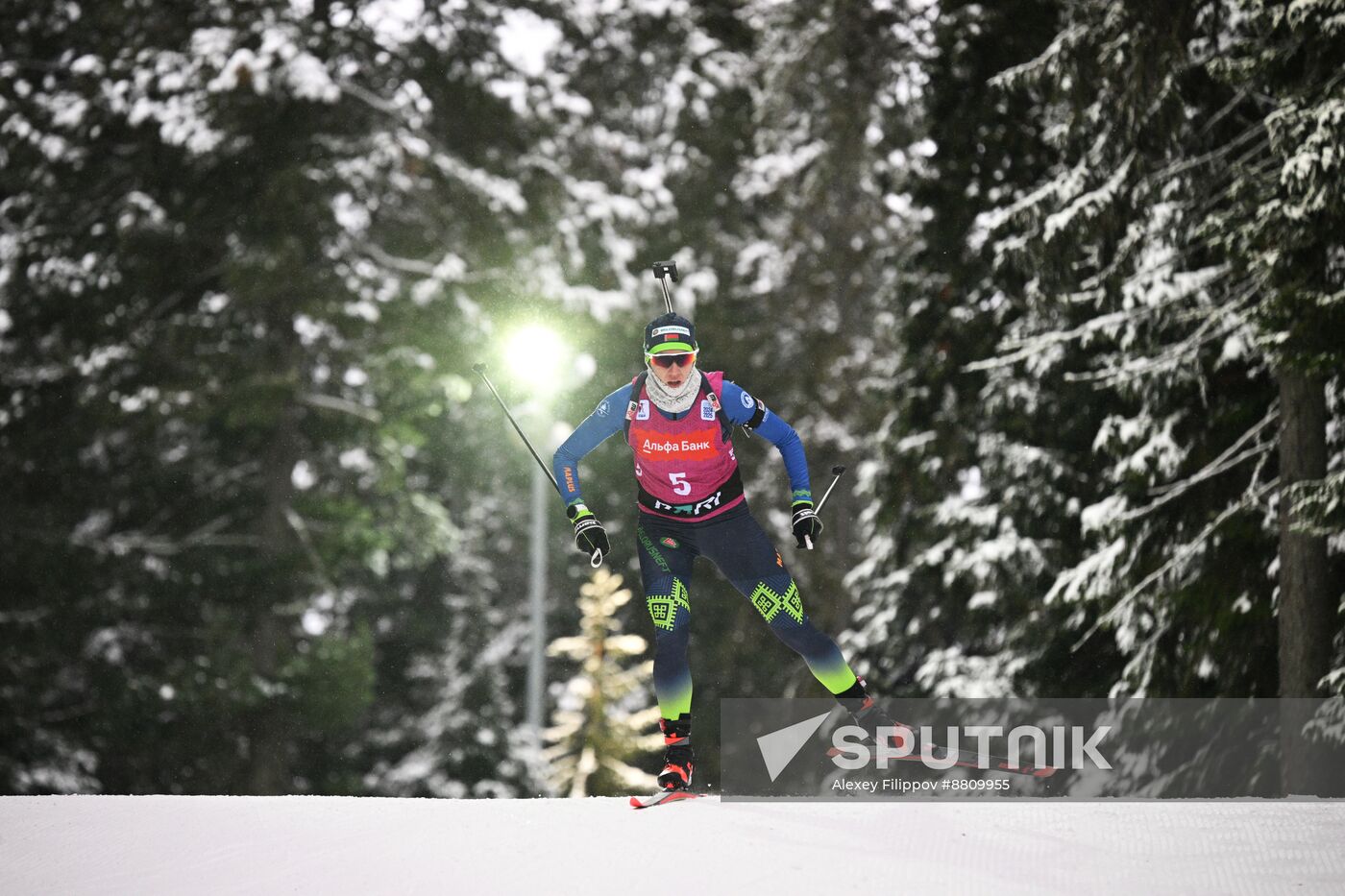 Russia Biathlon Commonwealth Cup Women Sprint