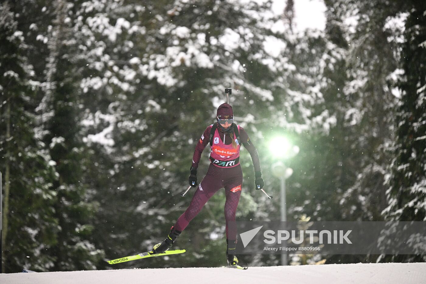 Russia Biathlon Commonwealth Cup Women Sprint