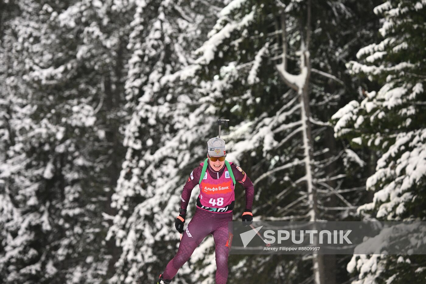 Russia Biathlon Commonwealth Cup Women Sprint