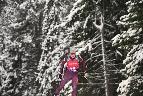 Russia Biathlon Commonwealth Cup Women Sprint