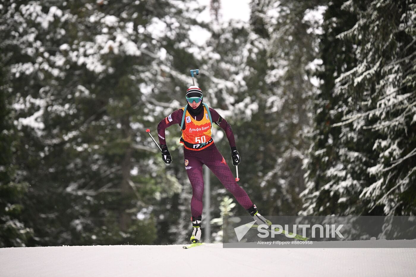 Russia Biathlon Commonwealth Cup Women Sprint