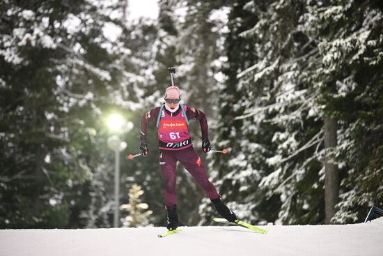 Russia Biathlon Commonwealth Cup Women Sprint