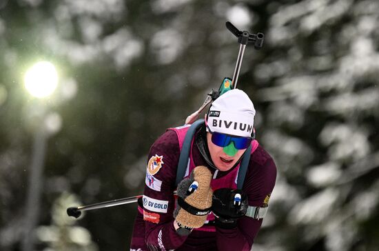 Russia Biathlon Commonwealth Cup Women Sprint