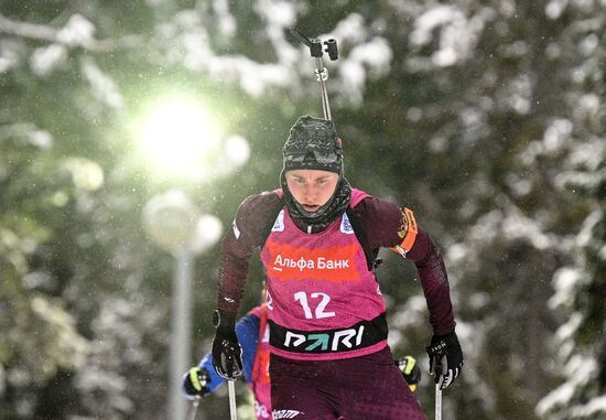 Russia Biathlon Commonwealth Cup Women Sprint