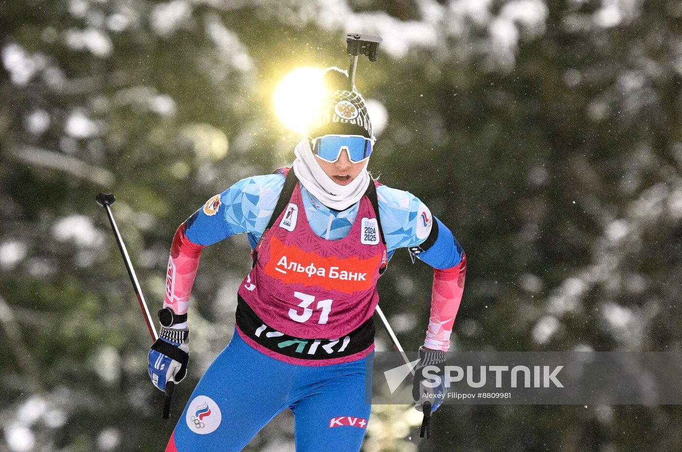 Russia Biathlon Commonwealth Cup Women Sprint