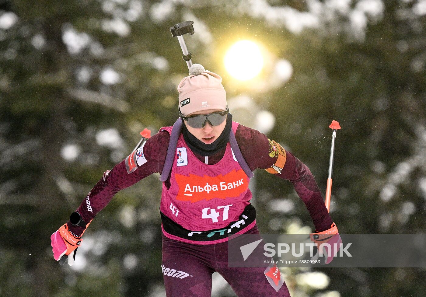 Russia Biathlon Commonwealth Cup Women Sprint