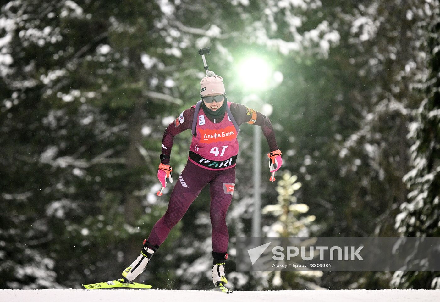 Russia Biathlon Commonwealth Cup Women Sprint