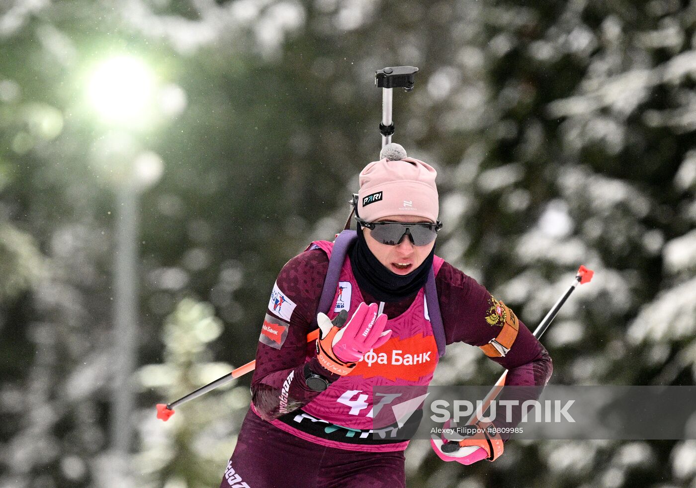 Russia Biathlon Commonwealth Cup Women Sprint