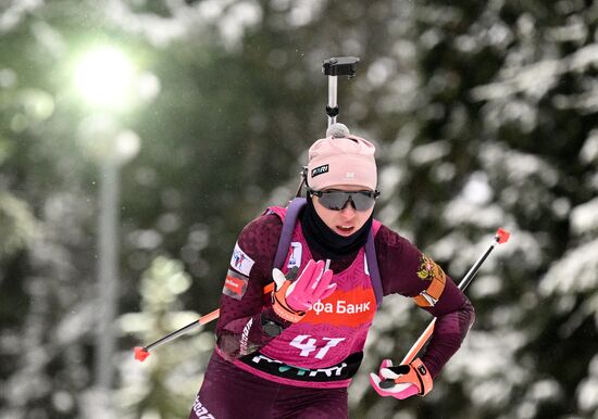 Russia Biathlon Commonwealth Cup Women Sprint