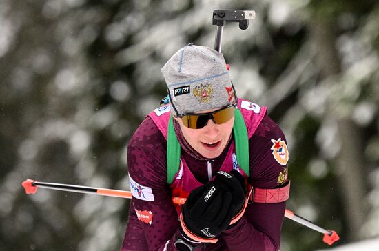 Russia Biathlon Commonwealth Cup Women Sprint