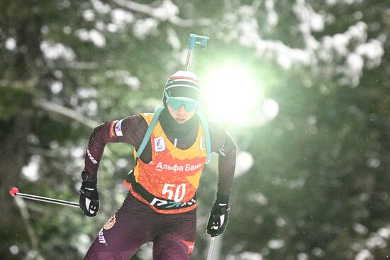 Russia Biathlon Commonwealth Cup Women Sprint