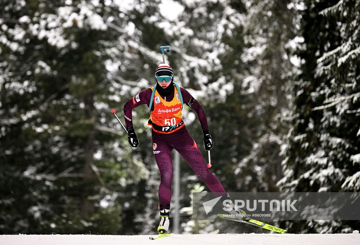 Russia Biathlon Commonwealth Cup Women Sprint