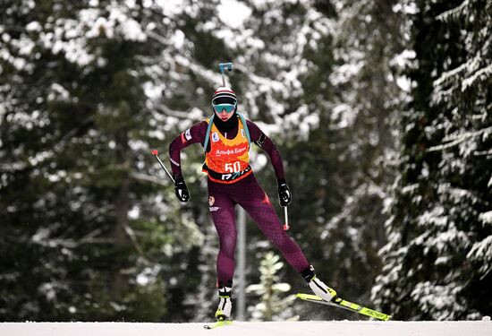 Russia Biathlon Commonwealth Cup Women Sprint