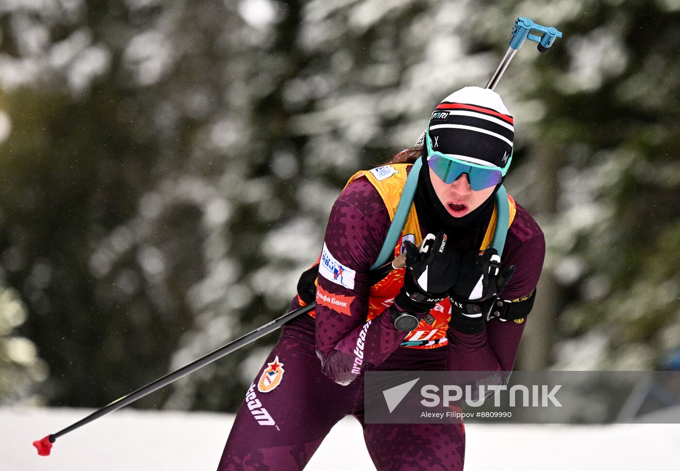 Russia Biathlon Commonwealth Cup Women Sprint