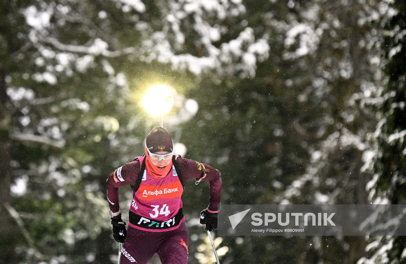 Russia Biathlon Commonwealth Cup Women Sprint