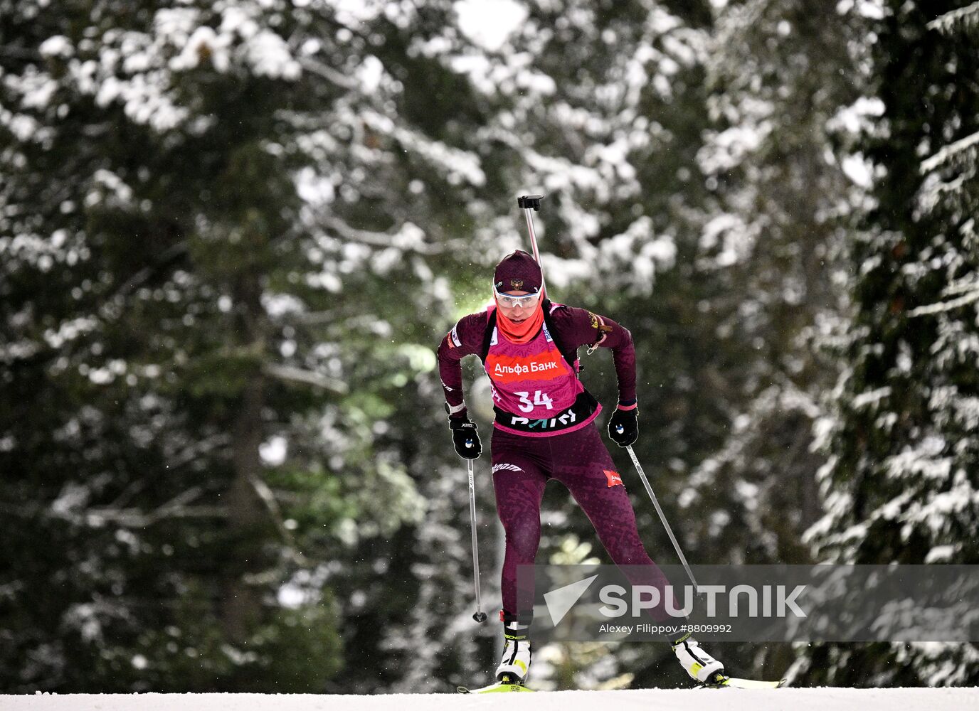 Russia Biathlon Commonwealth Cup Women Sprint