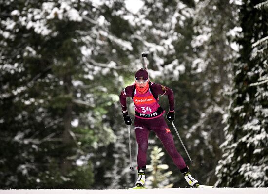 Russia Biathlon Commonwealth Cup Women Sprint