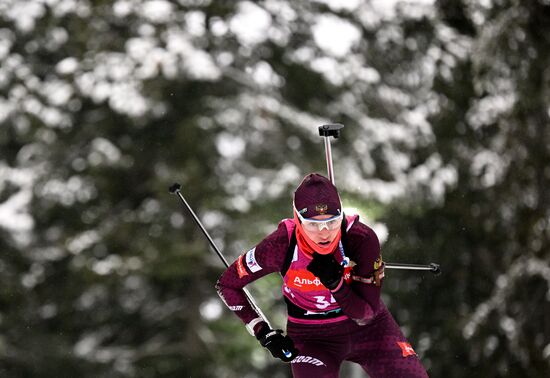 Russia Biathlon Commonwealth Cup Women Sprint