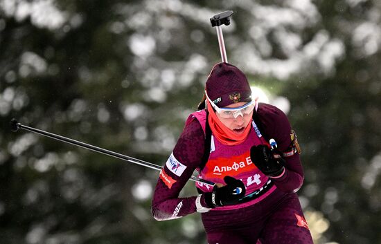 Russia Biathlon Commonwealth Cup Women Sprint