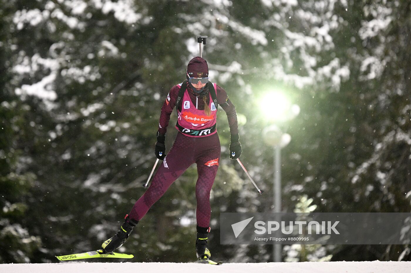 Russia Biathlon Commonwealth Cup Women Sprint