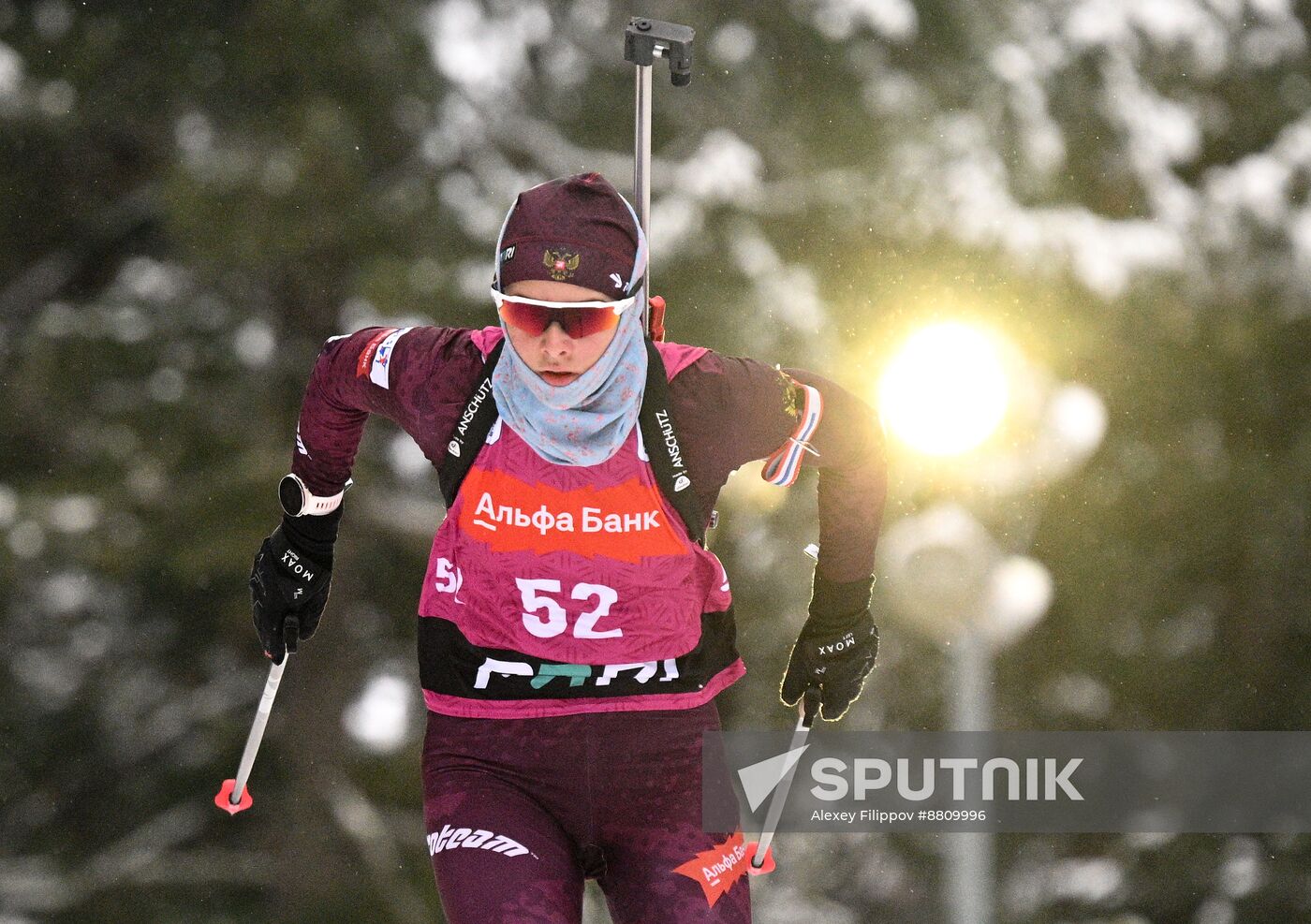 Russia Biathlon Commonwealth Cup Women Sprint