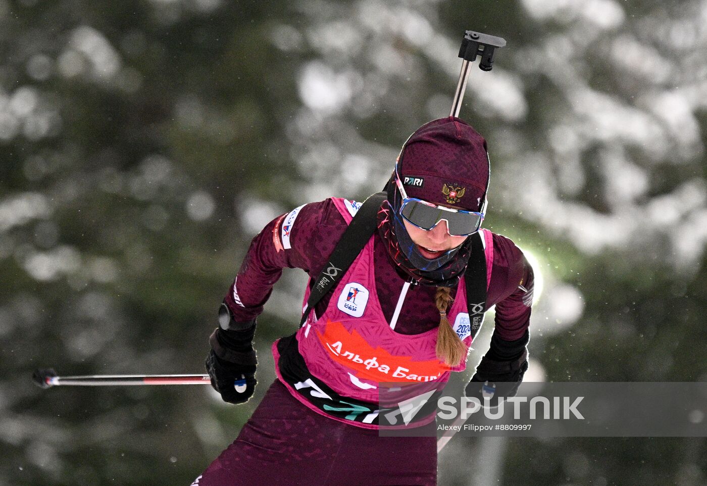 Russia Biathlon Commonwealth Cup Women Sprint