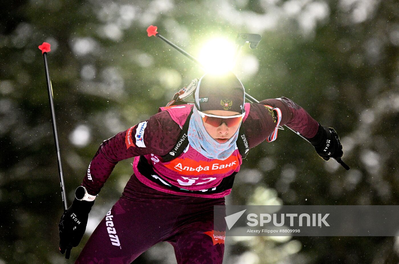 Russia Biathlon Commonwealth Cup Women Sprint