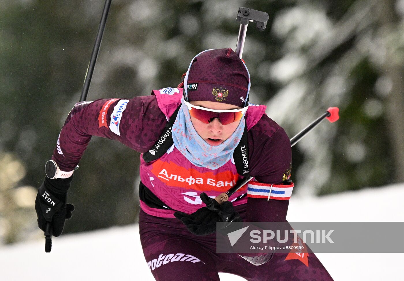 Russia Biathlon Commonwealth Cup Women Sprint