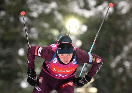 Russia Biathlon Commonwealth Cup Women Sprint