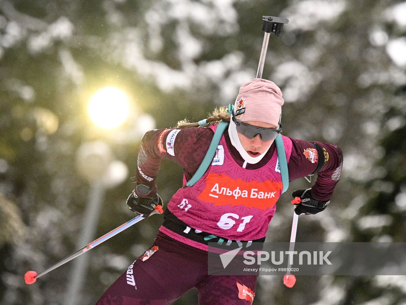 Russia Biathlon Commonwealth Cup Women Sprint