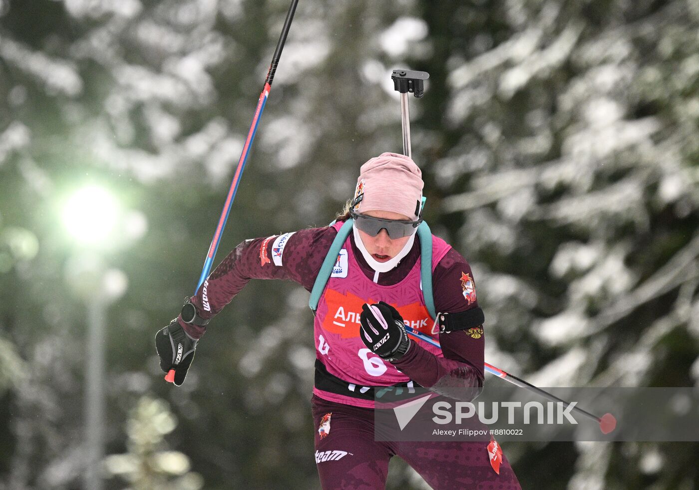 Russia Biathlon Commonwealth Cup Women Sprint