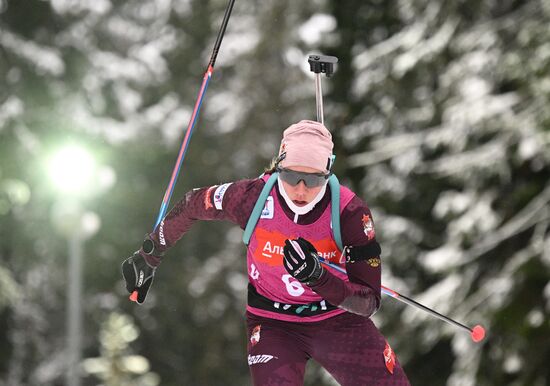 Russia Biathlon Commonwealth Cup Women Sprint