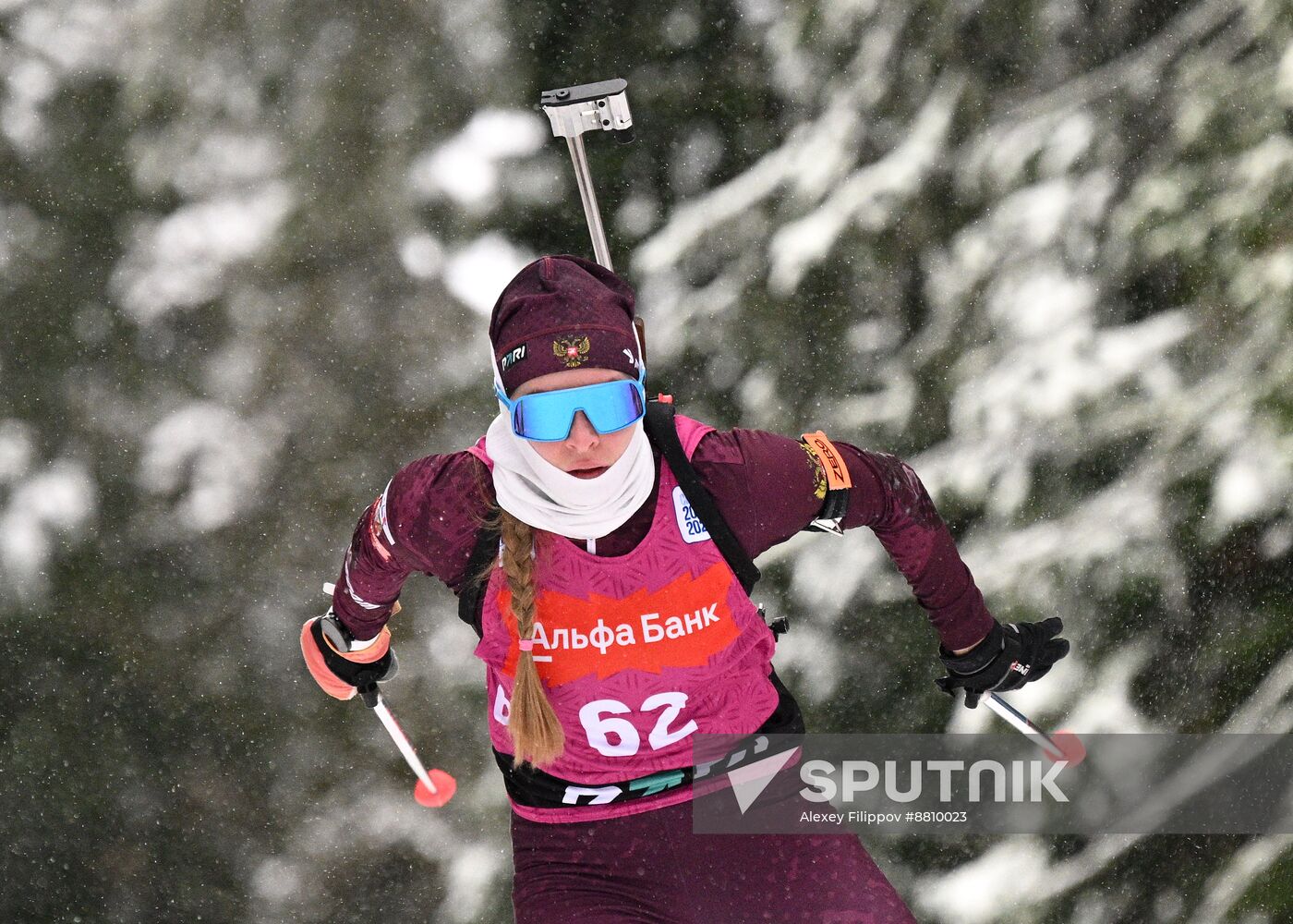 Russia Biathlon Commonwealth Cup Women Sprint