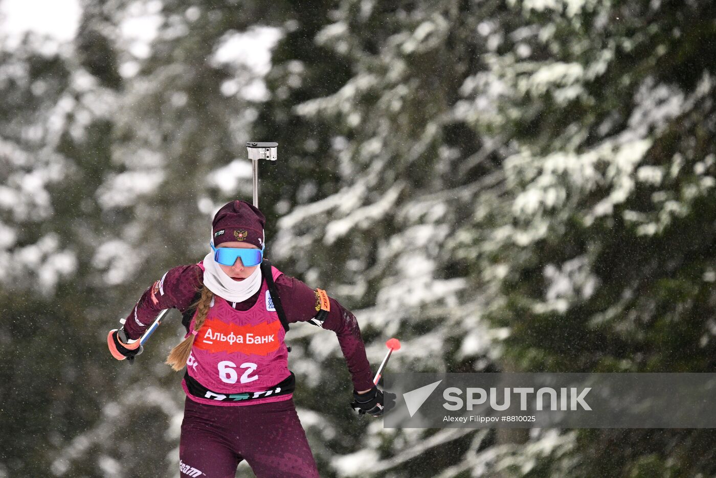 Russia Biathlon Commonwealth Cup Women Sprint