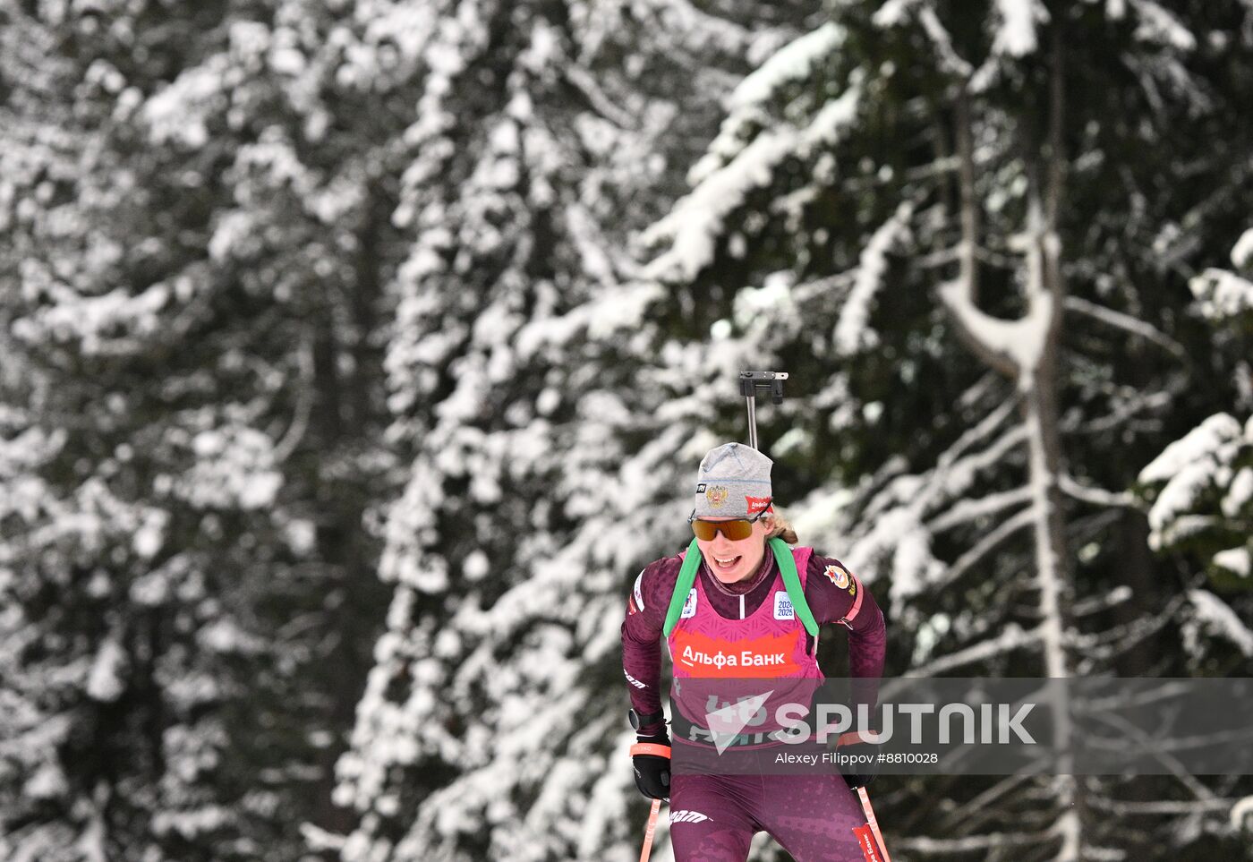 Russia Biathlon Commonwealth Cup Women Sprint