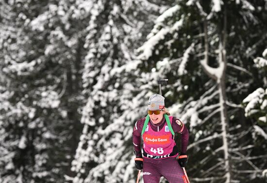 Russia Biathlon Commonwealth Cup Women Sprint