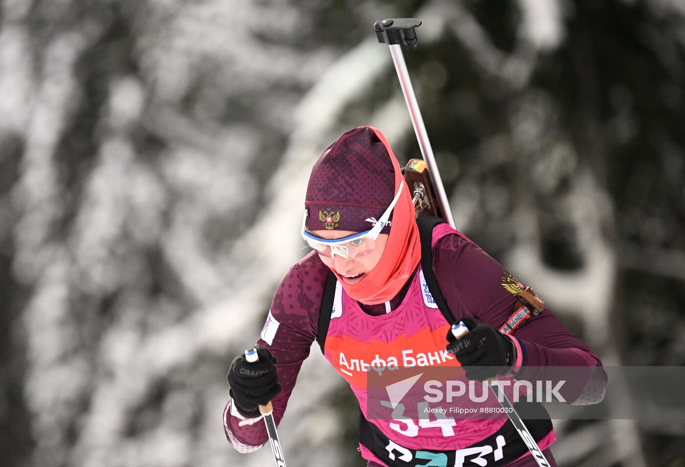 Russia Biathlon Commonwealth Cup Women Sprint