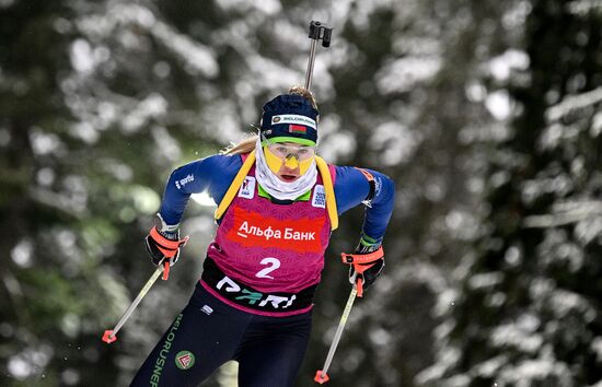 Russia Biathlon Commonwealth Cup Women Sprint