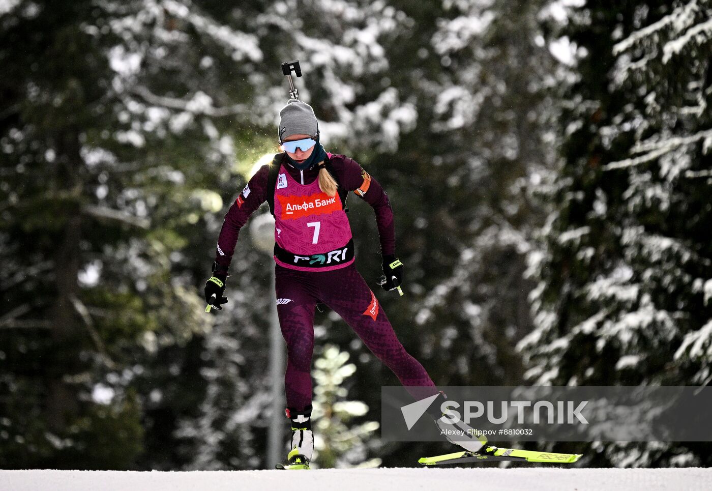 Russia Biathlon Commonwealth Cup Women Sprint