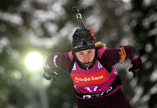 Russia Biathlon Commonwealth Cup Women Sprint