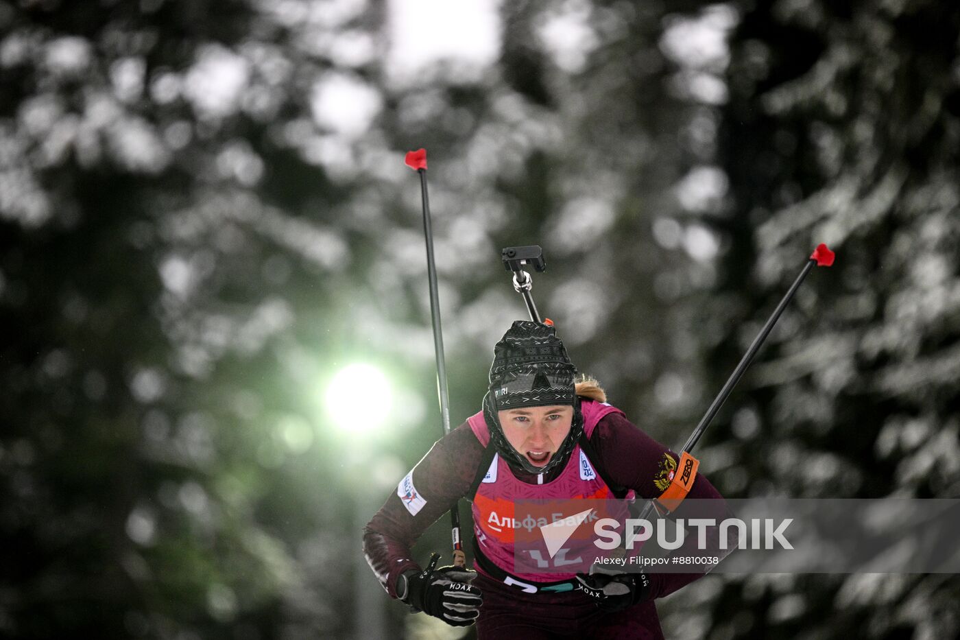 Russia Biathlon Commonwealth Cup Women Sprint