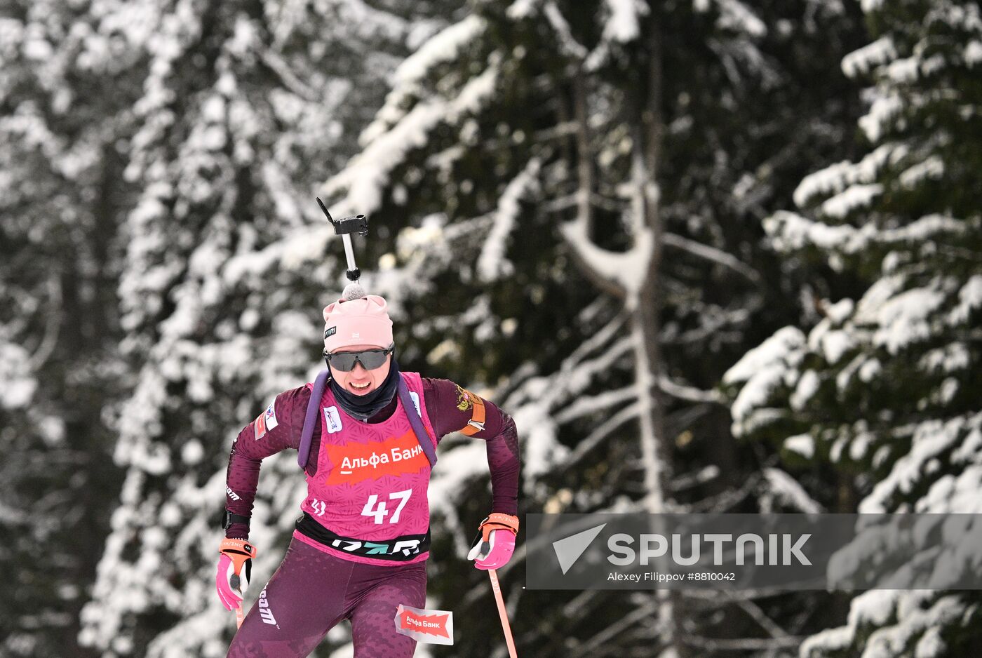 Russia Biathlon Commonwealth Cup Women Sprint