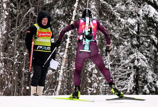 Russia Biathlon Commonwealth Cup Women Sprint