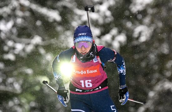 Russia Biathlon Commonwealth Cup Women Sprint