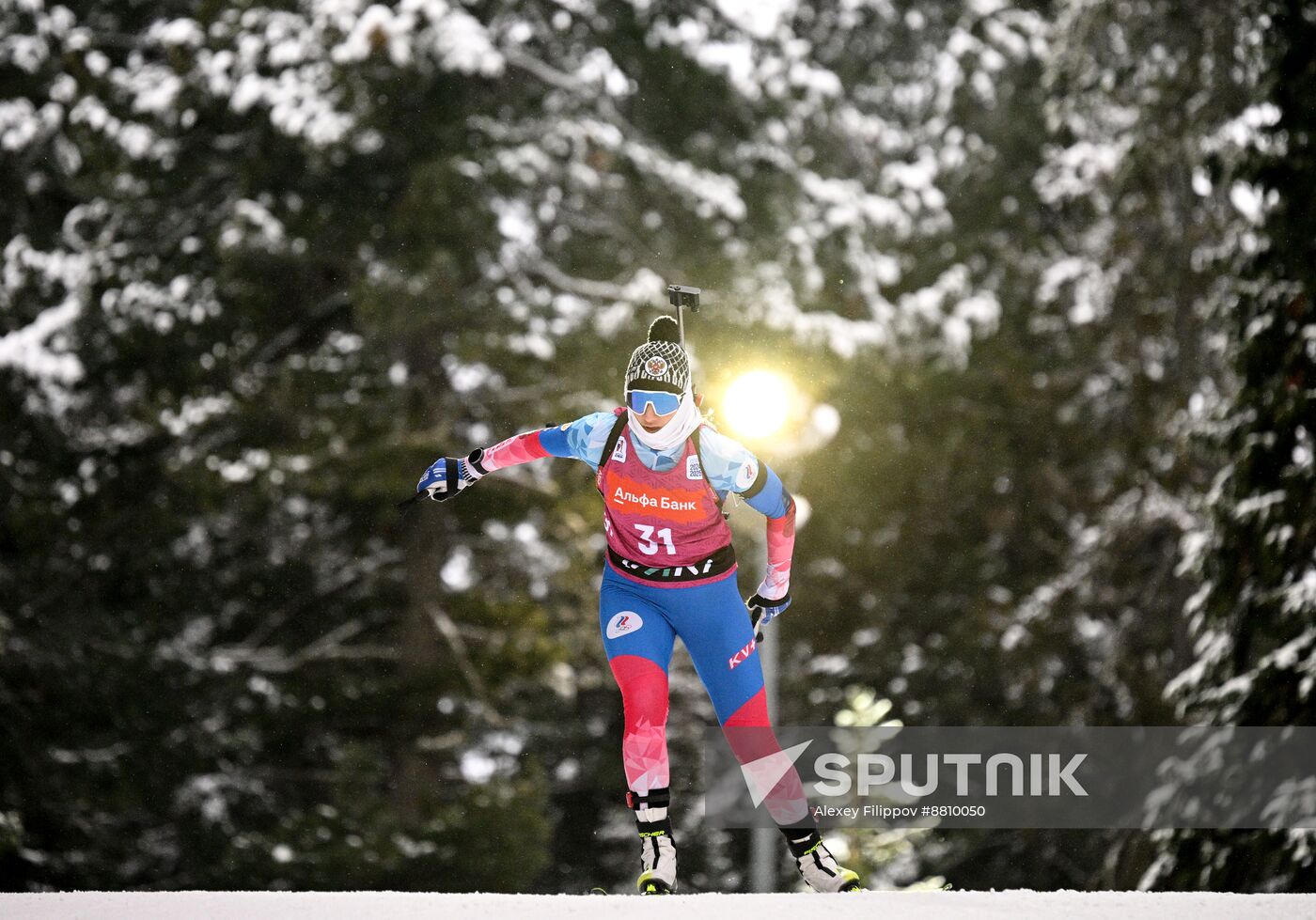 Russia Biathlon Commonwealth Cup Women Sprint