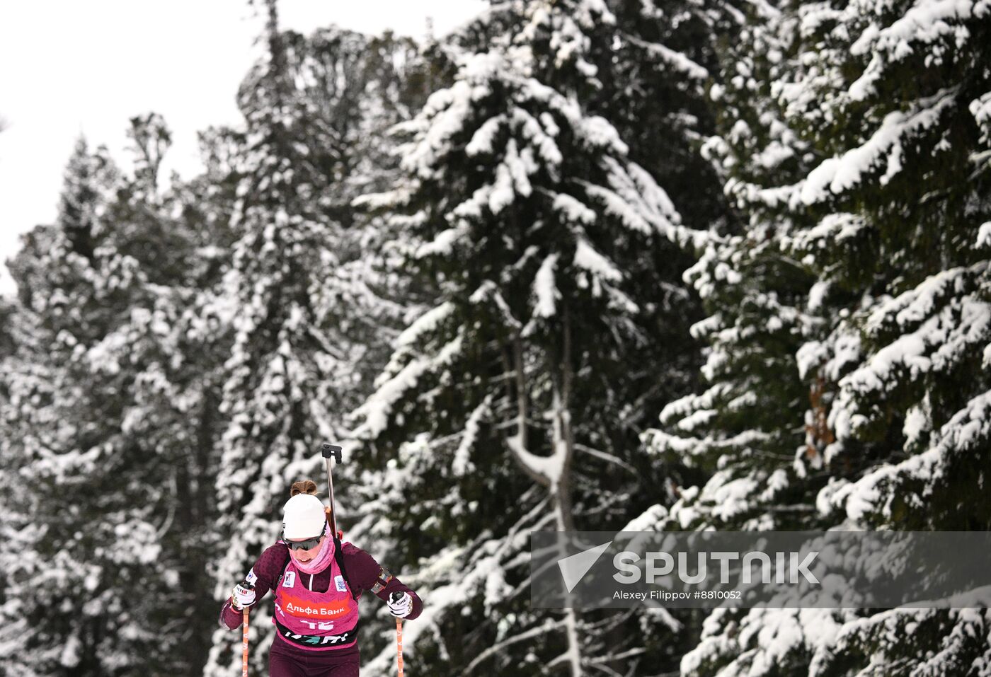 Russia Biathlon Commonwealth Cup Women Sprint