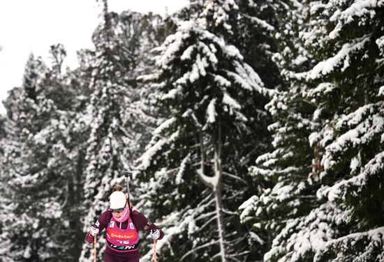 Russia Biathlon Commonwealth Cup Women Sprint