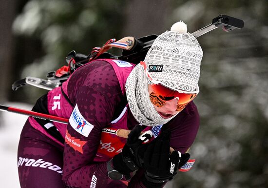 Russia Biathlon Commonwealth Cup Women Sprint