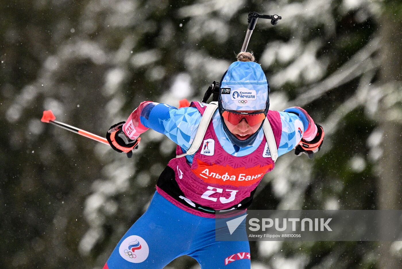 Russia Biathlon Commonwealth Cup Women Sprint