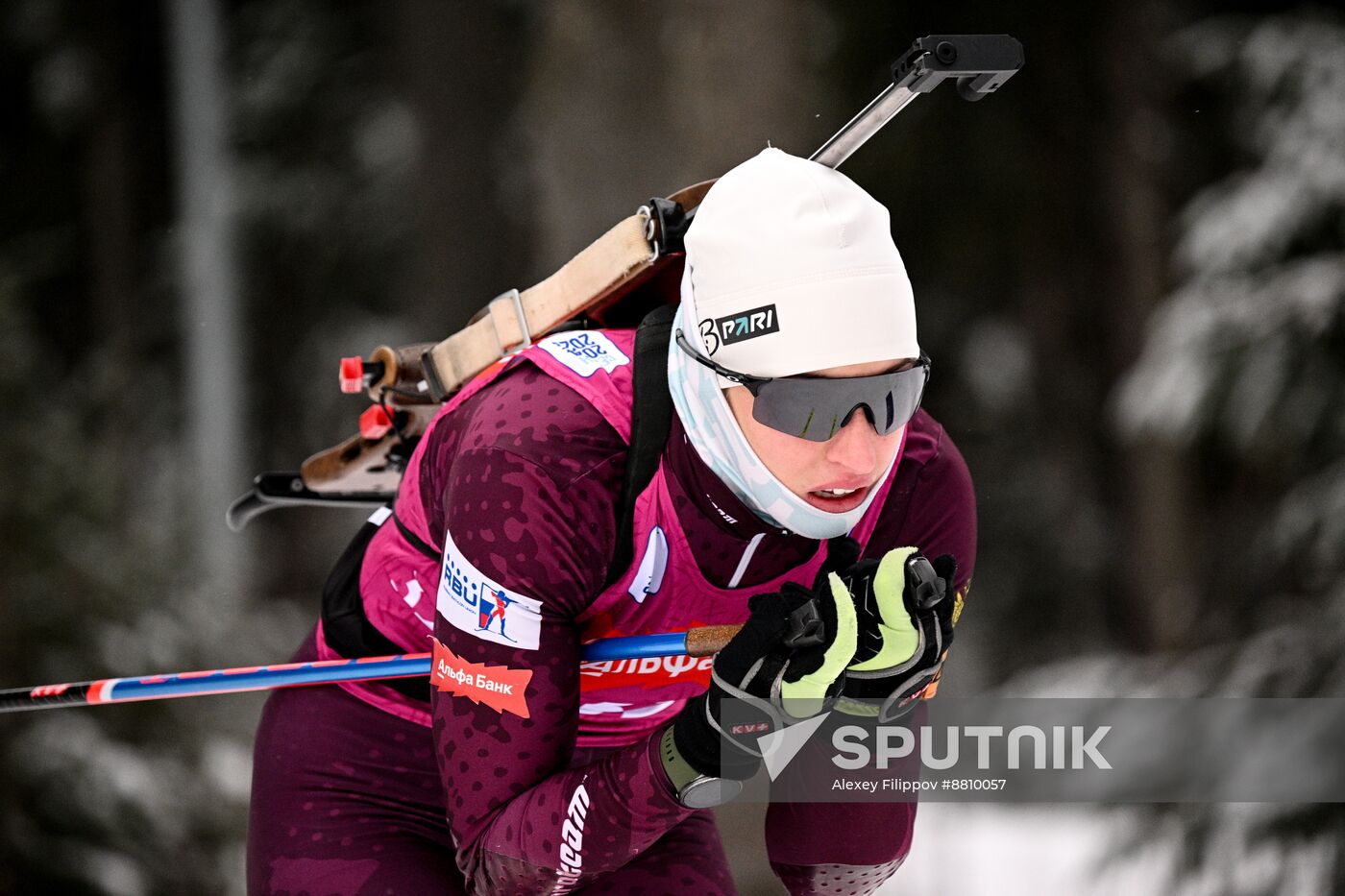 Russia Biathlon Commonwealth Cup Women Sprint